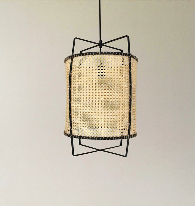 Rattan Cane Pendant Light - Simprolos