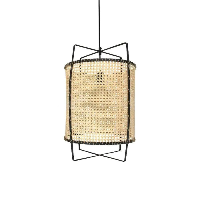 Rattan Cane Pendant Light - Simprolos