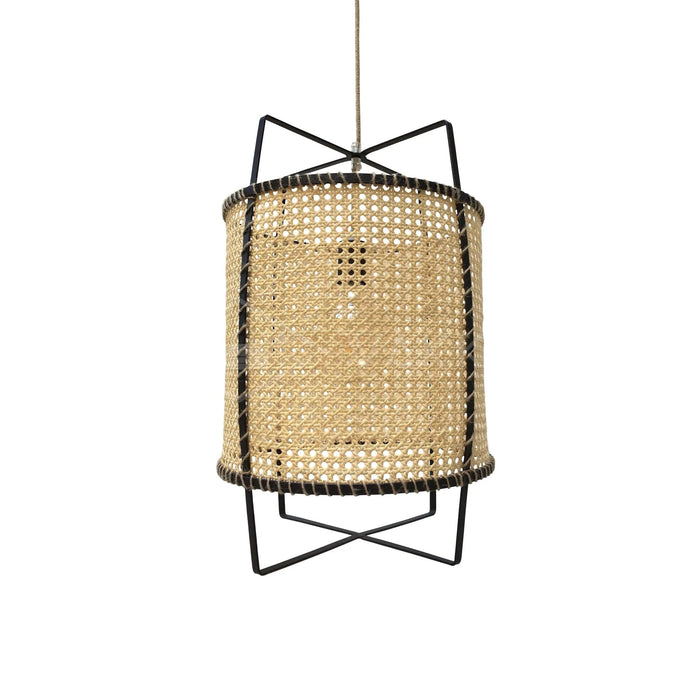 Rattan Cane Pendant Light - Simprolos