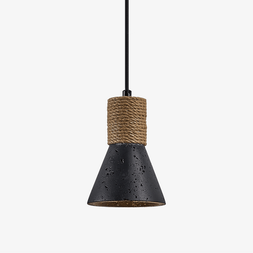 Ravena Rope Cone Pendant Lamp - Simprolos