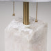 Raw Alabaster Table Lamp - Simprolos