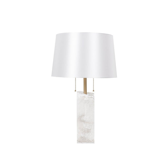 Raw Alabaster Table Lamp - Simprolos