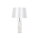 Raw Alabaster Table Lamp - Simprolos