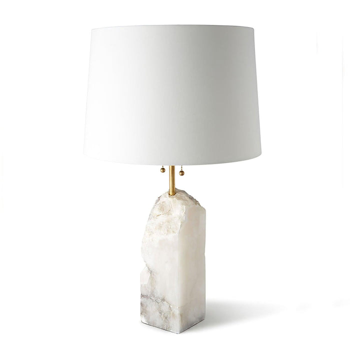 Raw Alabaster Table Lamp - Simprolos