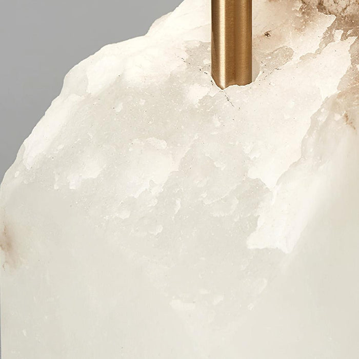 Raw Alabaster Table Lamp - Simprolos