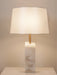 Raw Alabaster Table Lamp - Simprolos