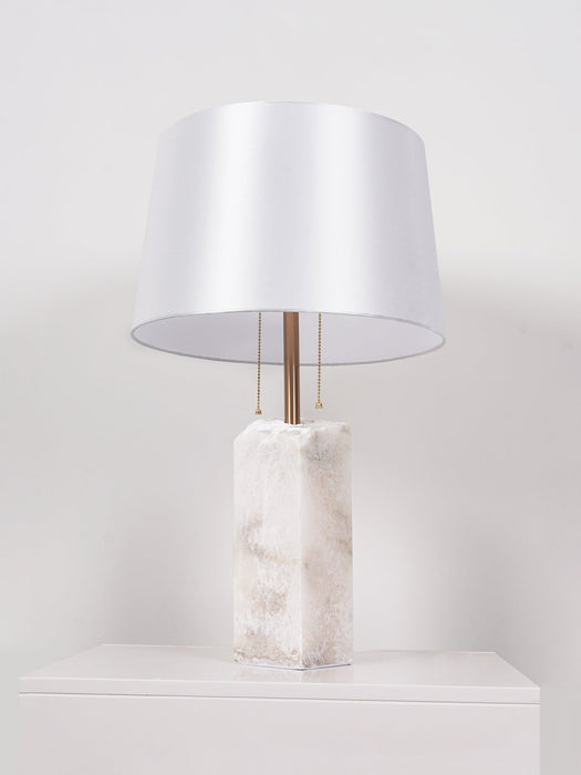 Raw Alabaster Table Lamp - Simprolos