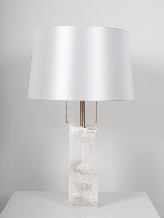 Raw Alabaster Table Lamp - Simprolos