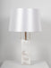 Raw Alabaster Table Lamp - Simprolos