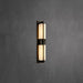 Rectangular Alabaster Brass Wall Sconce - Simprolos