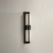 Rectangular Alabaster Brass Wall Sconce - Simprolos
