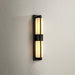 Rectangular Alabaster Brass Wall Sconce - Simprolos