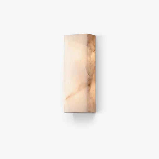 Rectangular Alabaster Wall Sconce - Simprolos