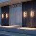 Rectangular Alabaster Wall Sconce - Simprolos