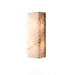 Rectangular Alabaster Wall Sconce - Simprolos