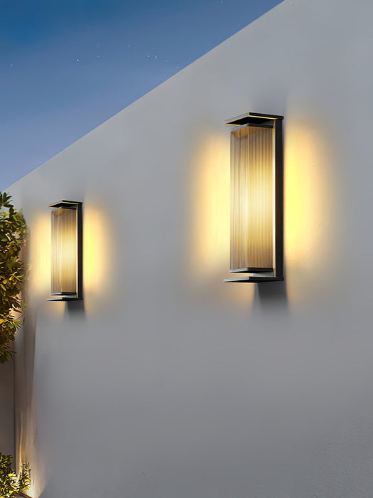 Rectangular Box Outdoor Wall Lamp - Simprolos