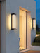 Rectangular Box Solar Outdoor Wall Lamp - Simprolos