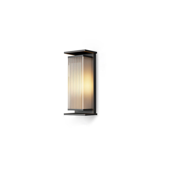 Rectangular Box Solar Outdoor Wall Lamp - Simprolos