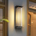 Rectangular Box Solar Outdoor Wall Lamp - Simprolos