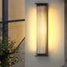 Rectangular Box Solar Outdoor Wall Lamp - Simprolos