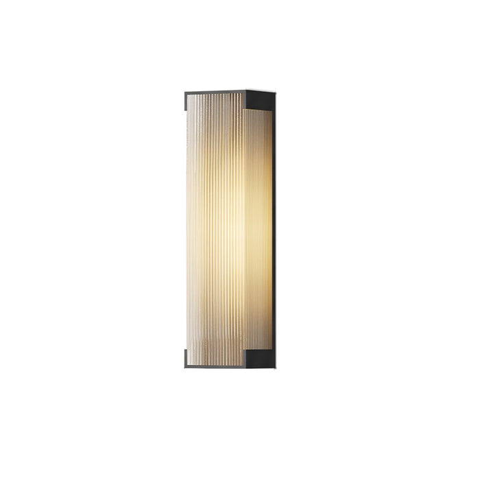 Rectangular Solar Outdoor Wall Light - Simprolos