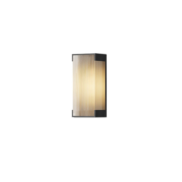 Rectangular Solar Outdoor Wall Light - Simprolos