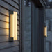 Rectangular Solar Outdoor Wall Light - Simprolos