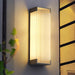 Rectangular Solar Outdoor Wall Light - Simprolos