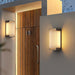 Rectangular Solar Outdoor Wall Light - Simprolos