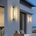 Rectangular Solar Outdoor Wall Light - Simprolos
