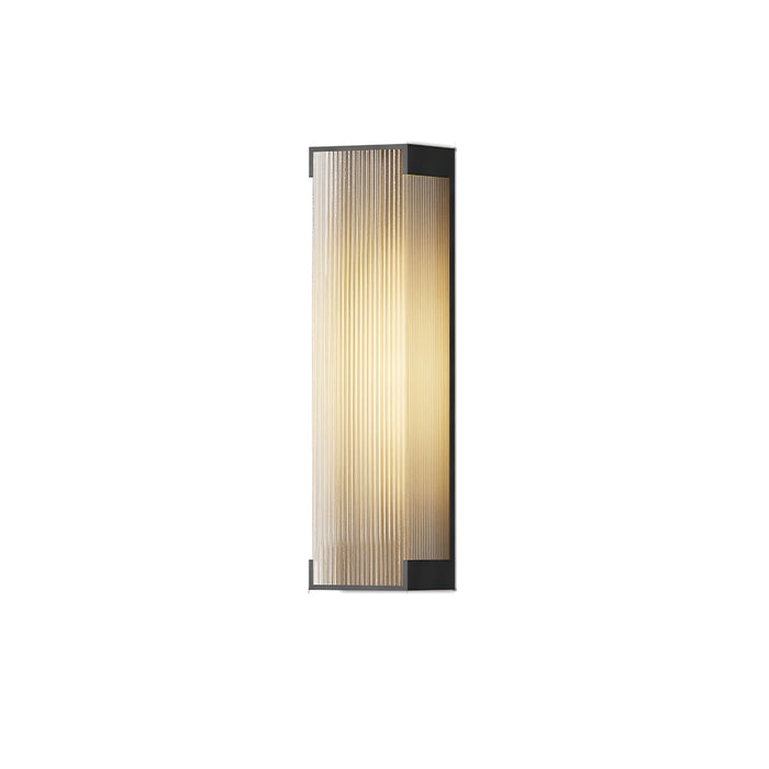 Rectangular Solar Outdoor Wall Light - Simprolos