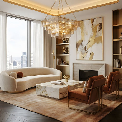 Regal Chain Chandelier - Simprolos