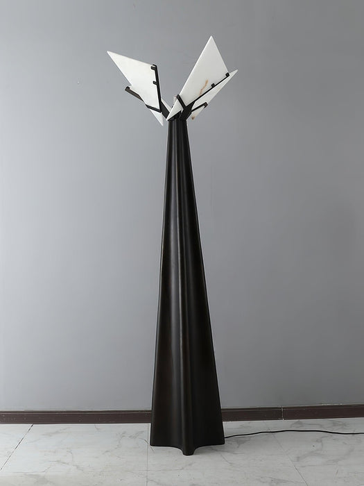 Religieuse Alabaster Floor Lamp - Simprolos