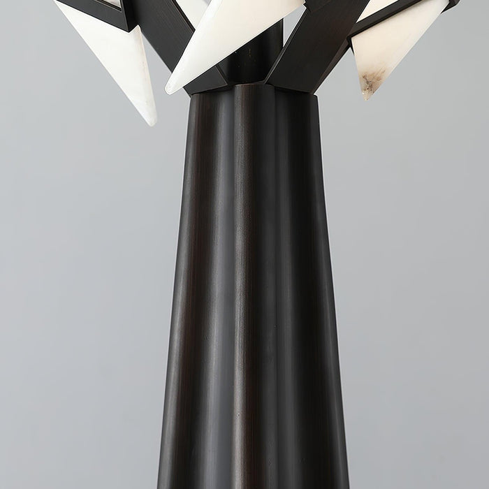 Religieuse Alabaster Floor Lamp - Simprolos