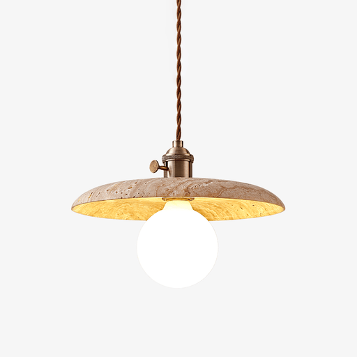 Renzo Travertine Pendant Light - Simprolos