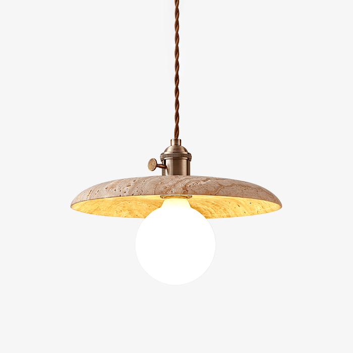 Renzo Travertine Pendant Light - Simprolos