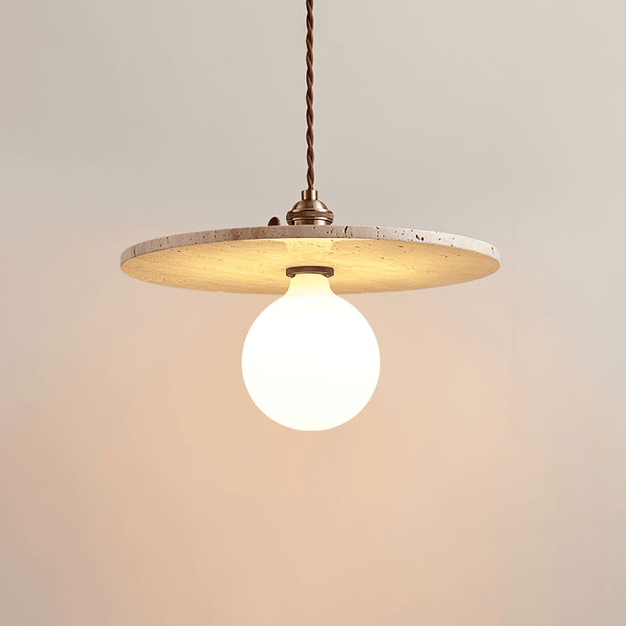 Renzo Travertine Pendant Light - Simprolos