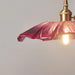 Retro Flower Shape Glass Pendant Light For Dining Room - Simprolos