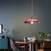 Retro Flower Shape Glass Pendant Light For Dining Room - Simprolos