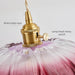 Retro Flower Shape Glass Pendant Light For Dining Room - Simprolos