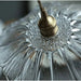 Retro Flower Shape Glass Pendant Light For Dining Room - Simprolos