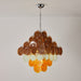 Retro Glass Disc Chandelier - Simprolos