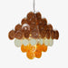 Retro Glass Disc Chandelier - Simprolos