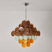 Retro Glass Disc Chandelier - Simprolos