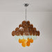 Retro Glass Disc Chandelier - Simprolos