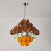 Retro Glass Disc Chandelier - Simprolos