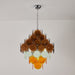 Retro Glass Disc Chandelier - Simprolos