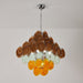 Retro Glass Disc Chandelier - Simprolos