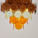 Retro Glass Disc Chandelier - Simprolos