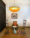 Rhombus Amber Glass Chandelier - Simprolos